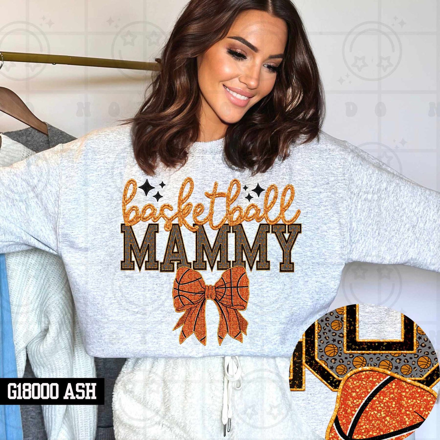 Basketball mammy (HW) 79213 DTF transfer