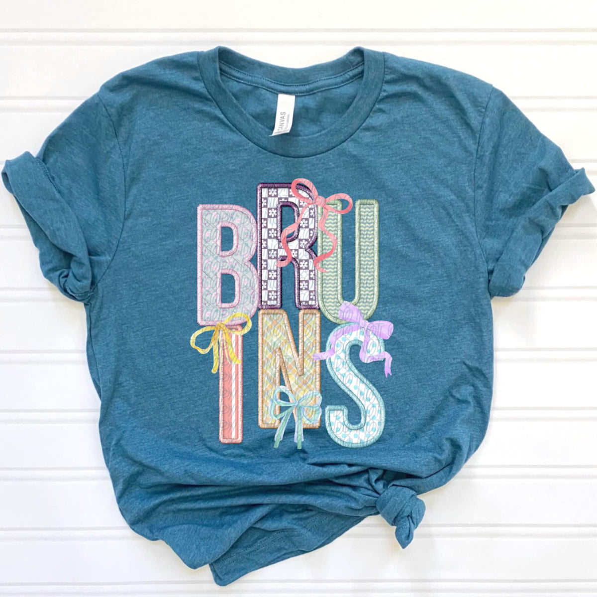 Bruins Spring Bow Mascots (CITY) 97122 DTF transfer