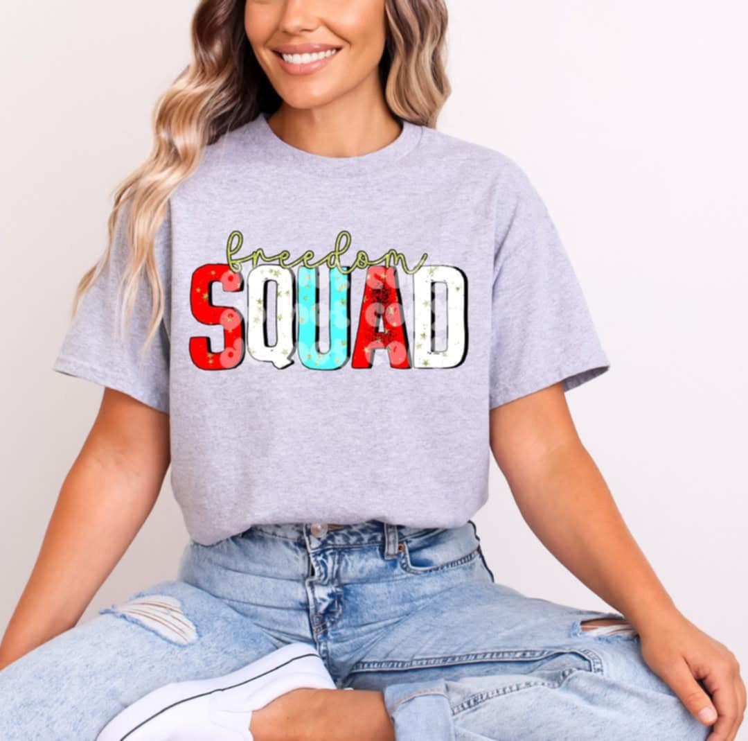 Freedom squad (C’s) 100053 DTF transfer