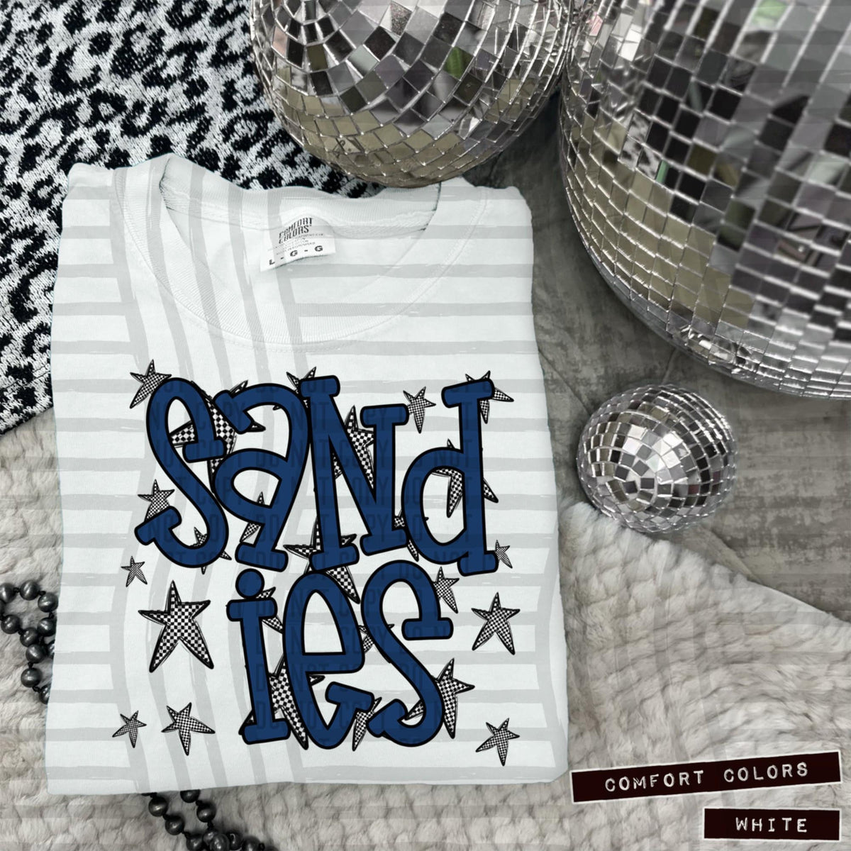 Navy Staggered Mascots (Caplinger)