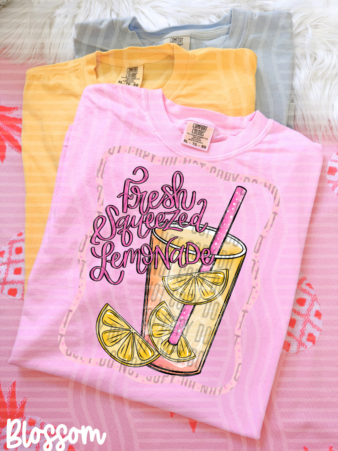 fresh squeezed lemonade (caplinger) DTF transfer