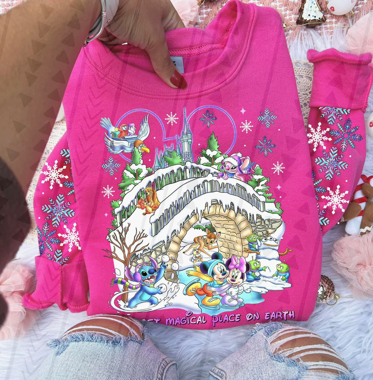 Magical place on earth (front only) (TGG) DTF transfer