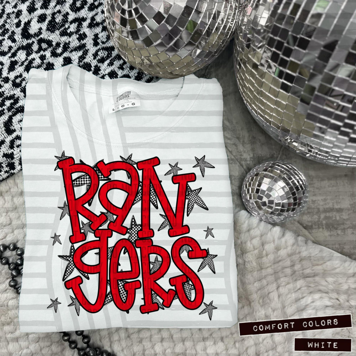 Red Staggered Mascots (Caplinger)