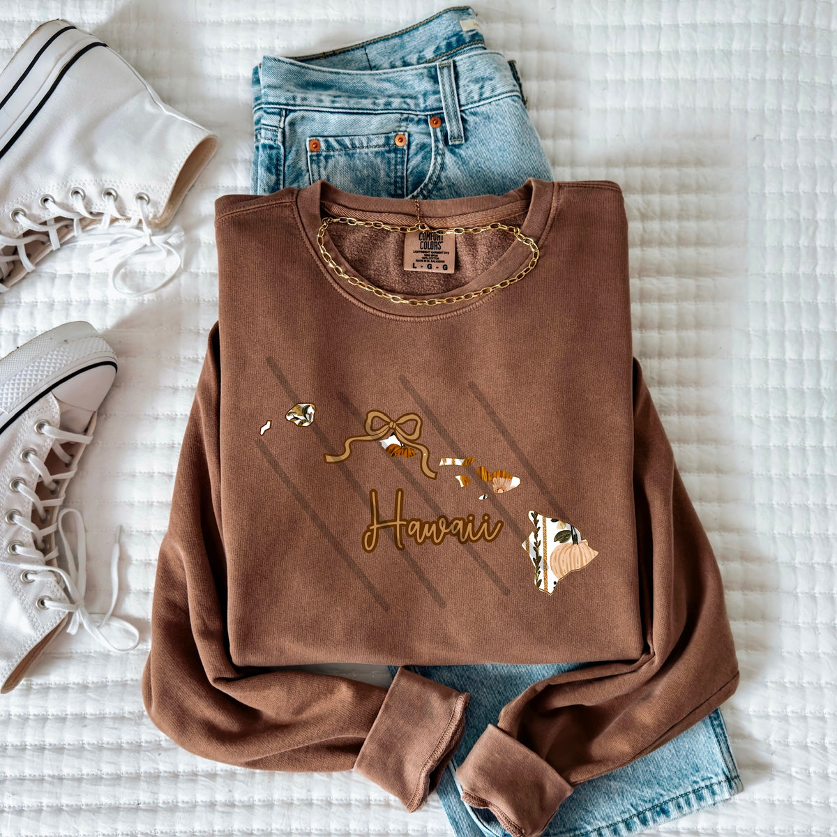 Hawaii fall pumpkin state (MZ) 113599 DTF Transfer