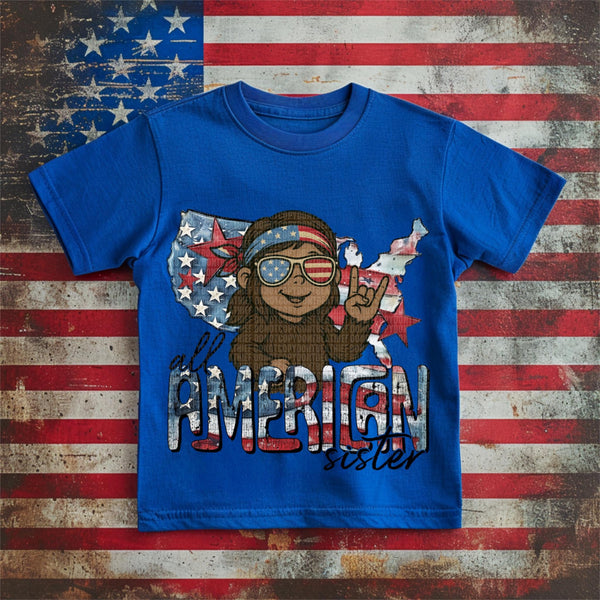 All American sister (SDD) 97682 DTF transfer