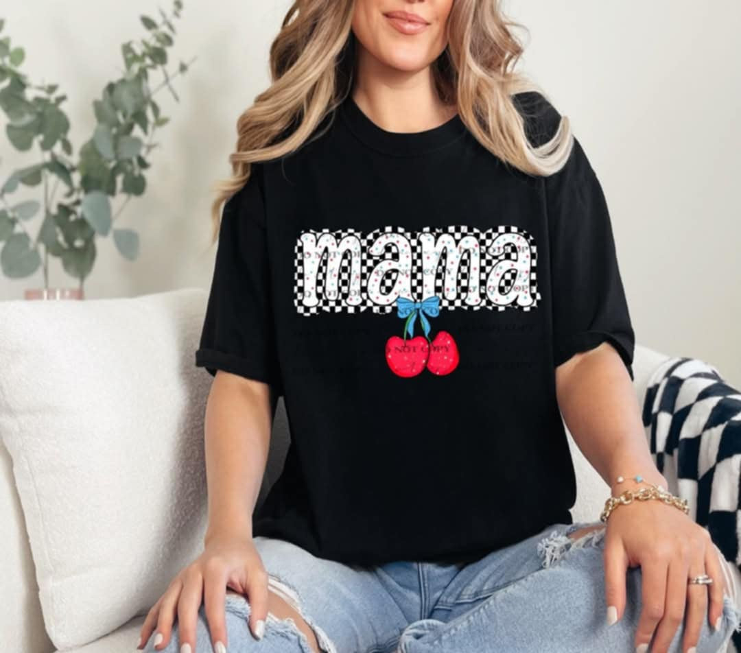 Mama cherries (40E) 96930 DTF transfer