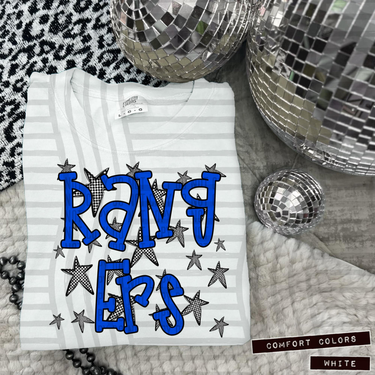 Blue Staggered Mascots (Caplinger)