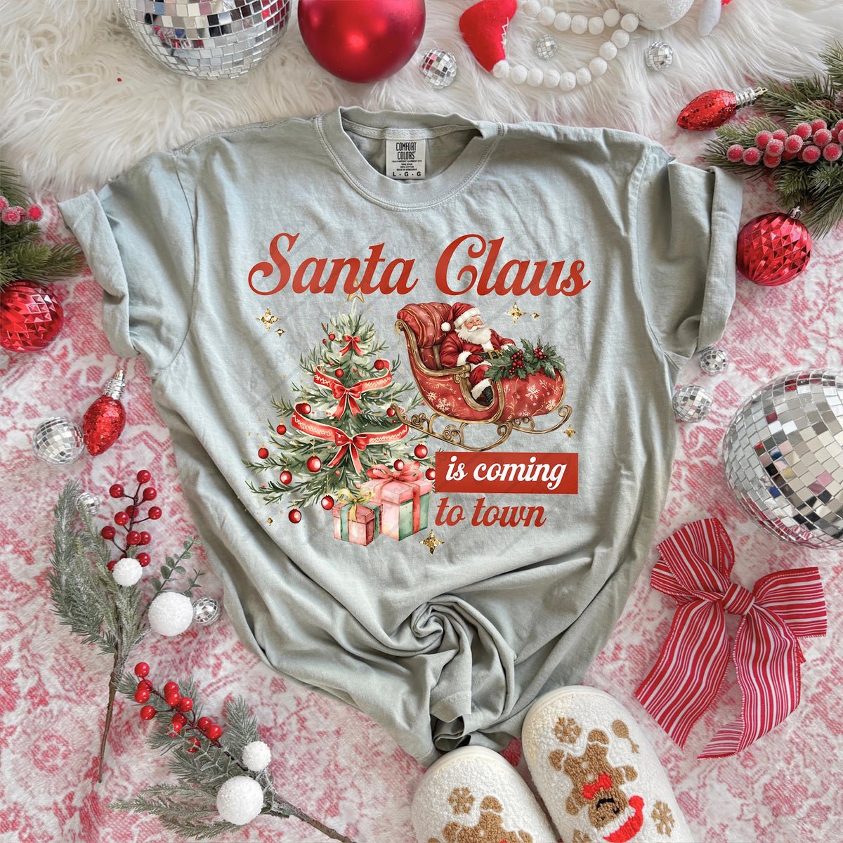 Santa Claus is coming to town (exclusive) DTF Transfer