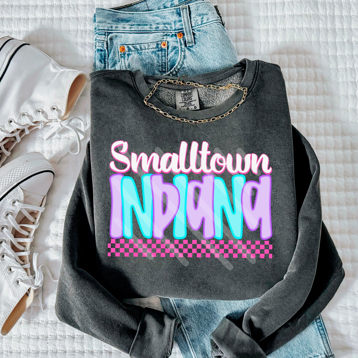 Small Town Indiana (WNDD) 114244 DTF transfer