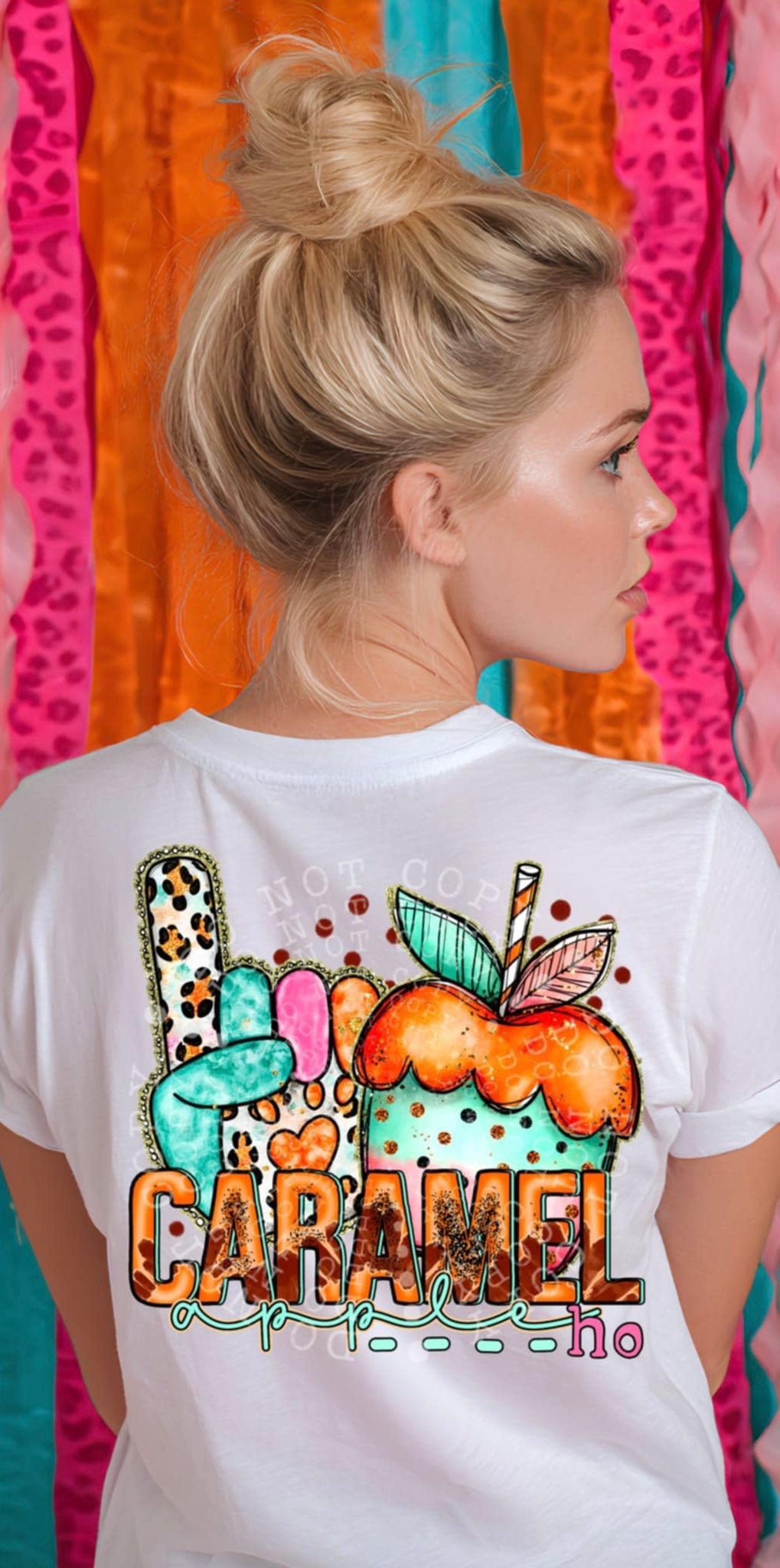 Caramel Apple ho 106274 DTF transfer