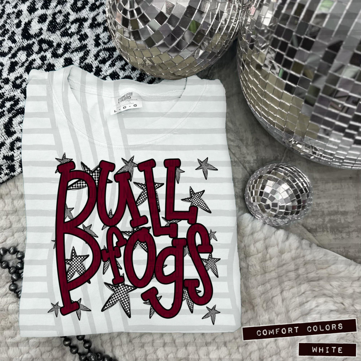 Maroon Staggered Mascots (Caplinger)