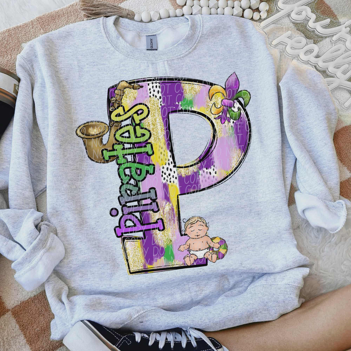 Pirates Mardi Gras (city) DTF Transfer