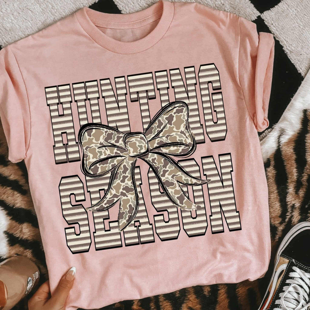 Hunting Season camo bow (SWD) DTF transfer