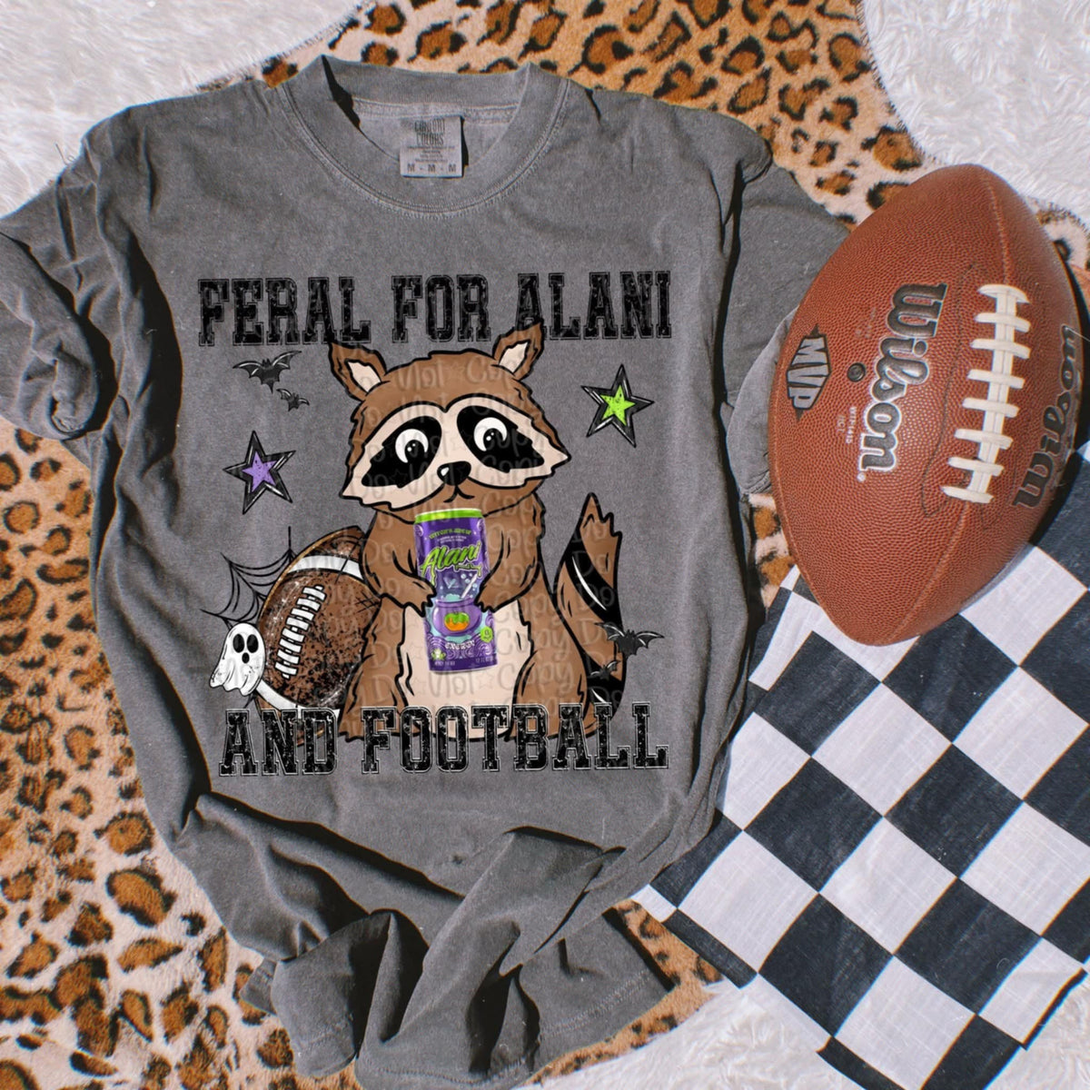 Feral For Energy Drink and Football Virgo DTF transfer