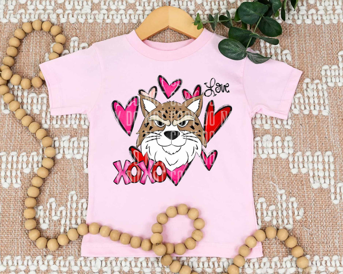 Xoxo bobcat (caplinger) 73347 DTF transfer
