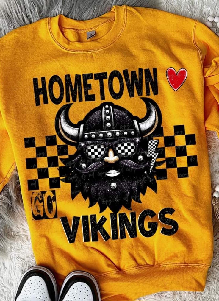 Hometown Vikings (VIRGO) 55691 DTF transfer