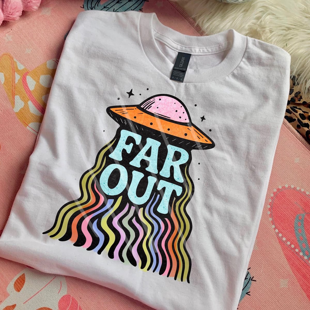 Far Out space ship (saved) 110521 DTF transfer