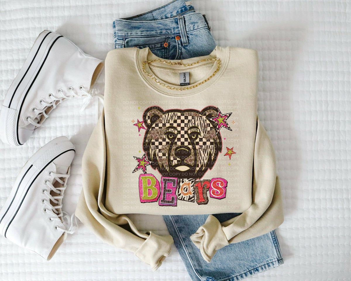 Bears magazine font (SCG) DTF Transfer