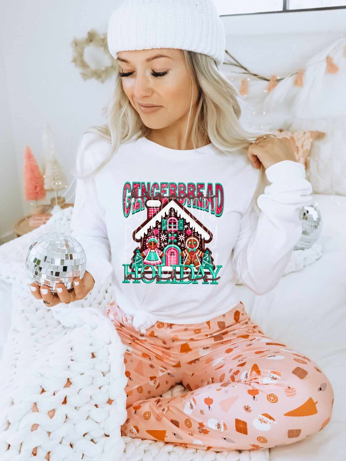 Gingerbread house (PH) 60946 DTF transfer