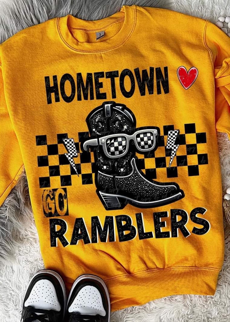 Hometown ramblers (VIRGO) 55671 DTF transfer