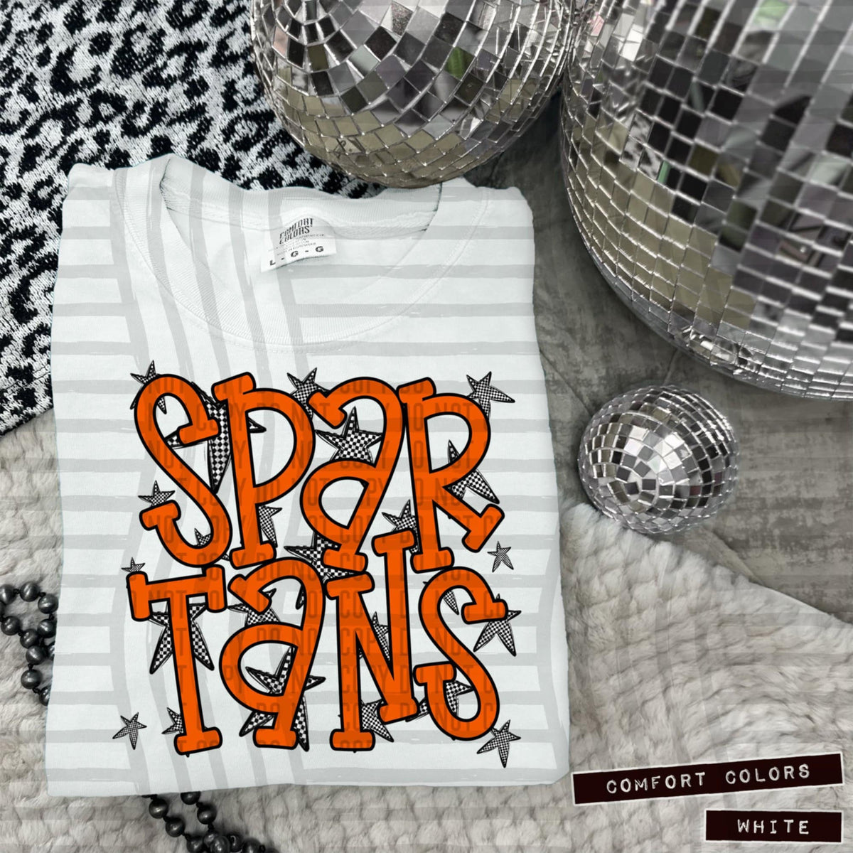 Orange Staggered Mascots (Caplinger)