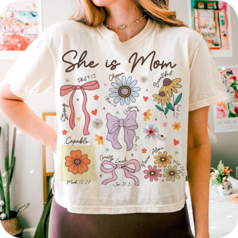 She is mom collage 99039 DTF transfer
