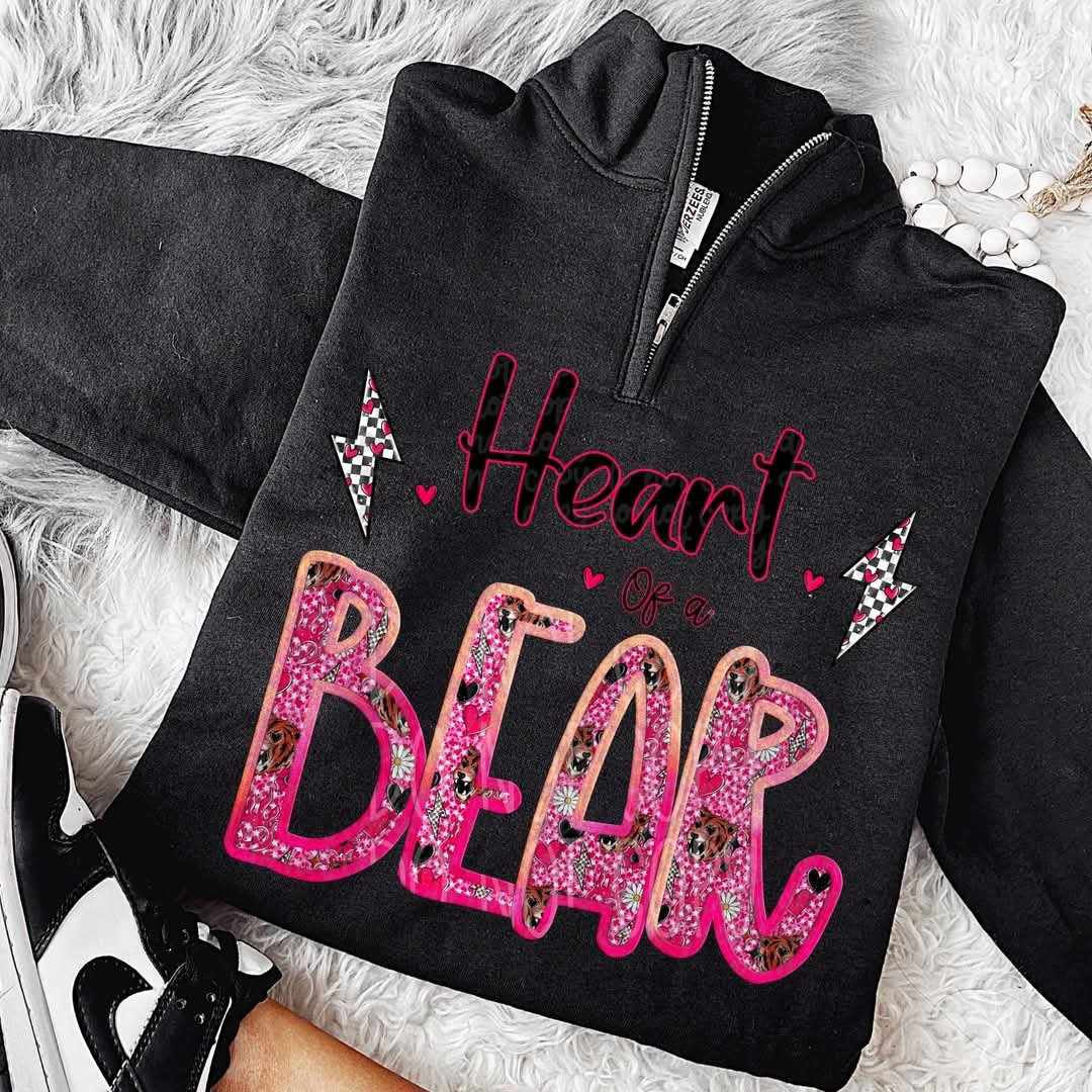 Heart of a bear (VIRGO) 82254 DTF transfer