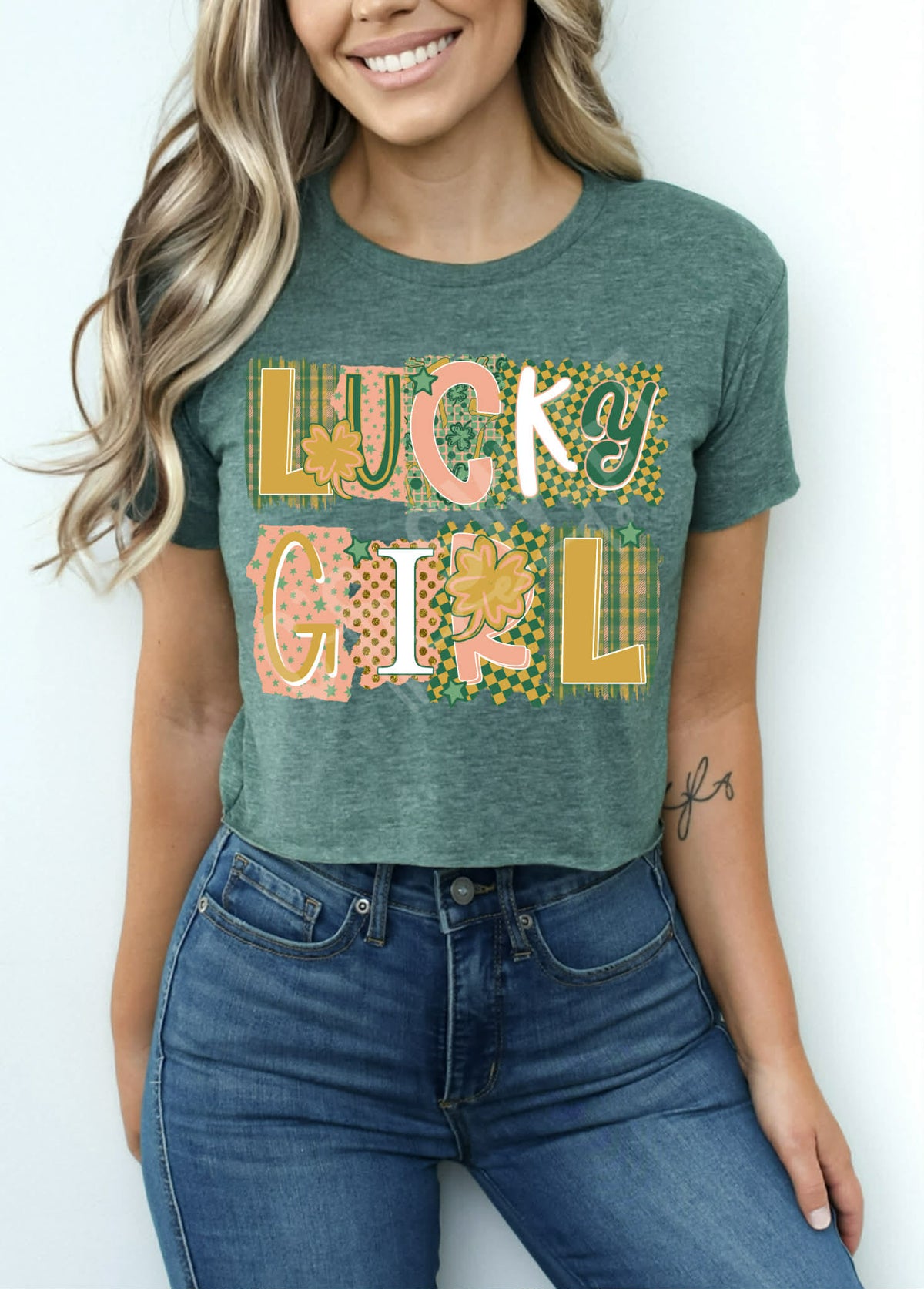 Lucky girl (exclusive) DTF Transfer