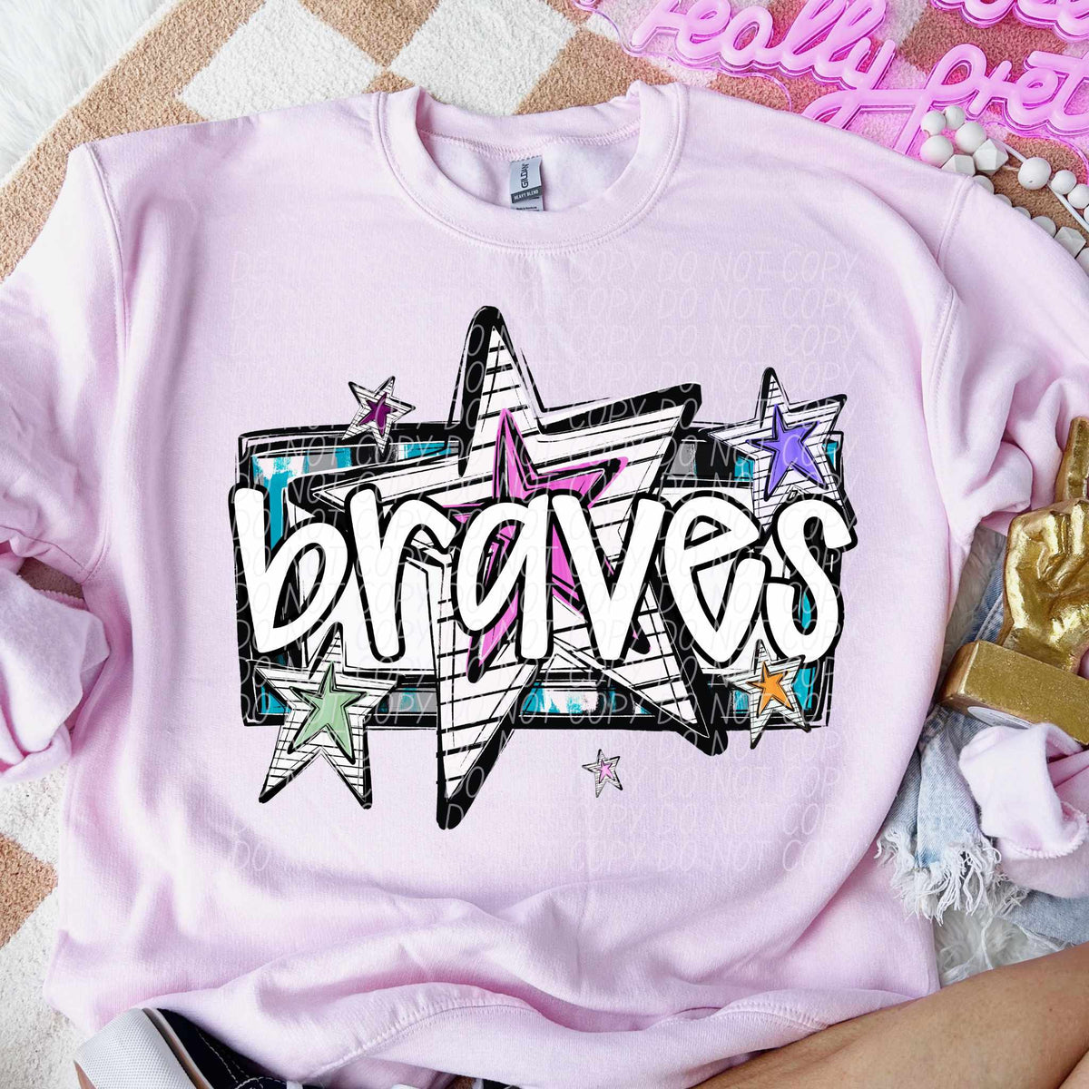 Braves stars (CITY) 84899 DTF transfer