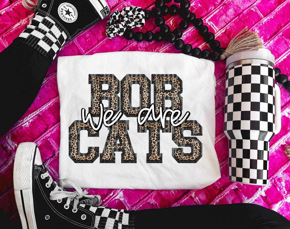 We are bobcats leopard filled (caplinger) 70973 DTF transfer