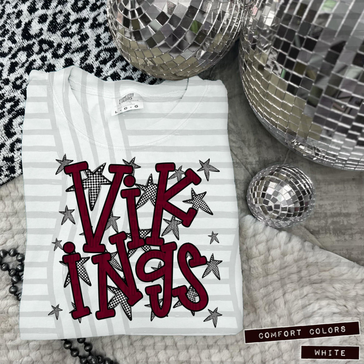 Maroon Staggered Mascots (Caplinger)