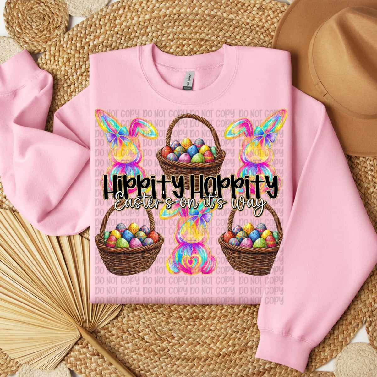 Hippity hoppity collage (VP) 91896 DTF transfer