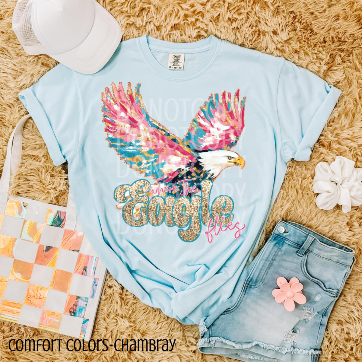 When the eagle flies (CSG) 103189 DTF transfer