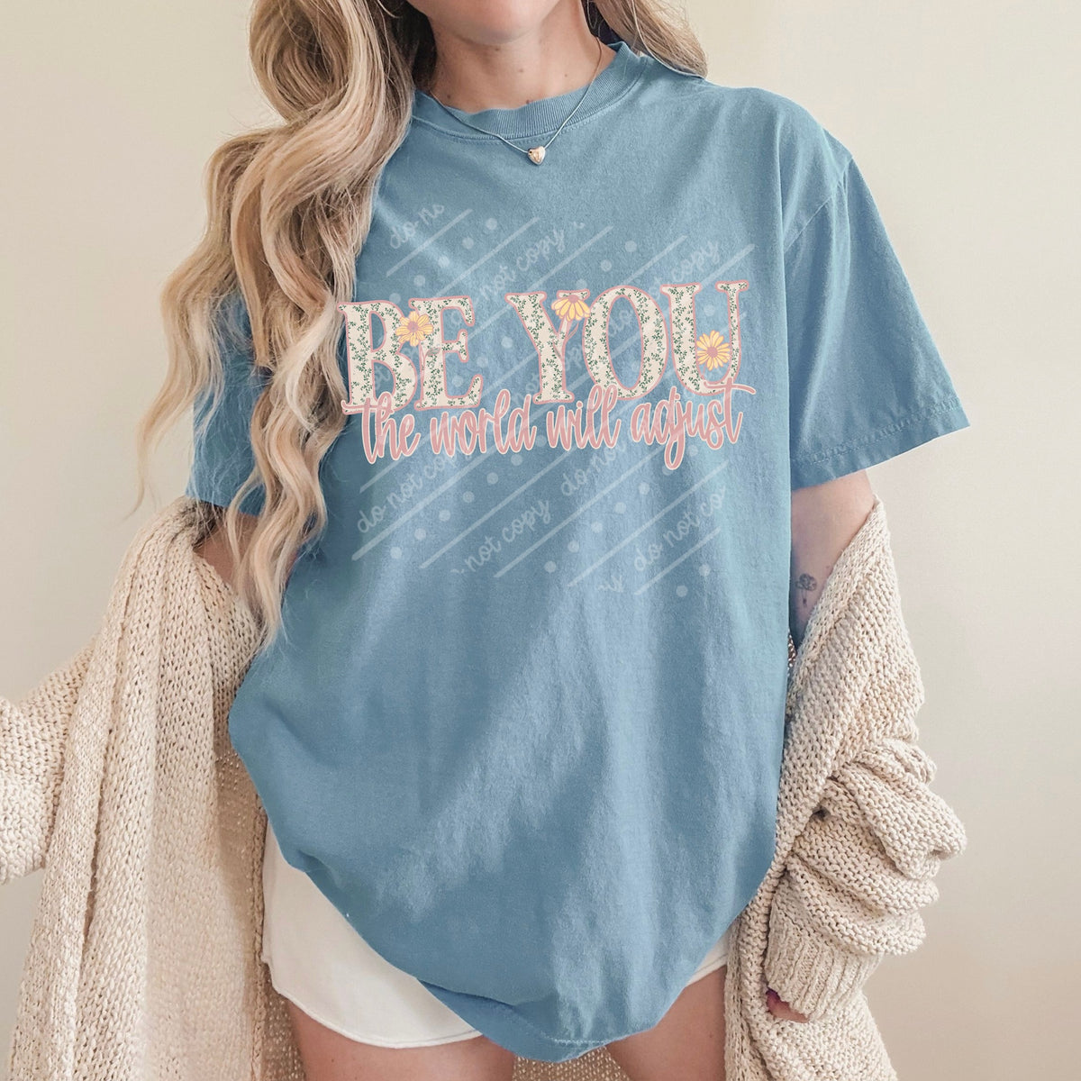 Be you the world will adjust (scarlow) DTF transfer