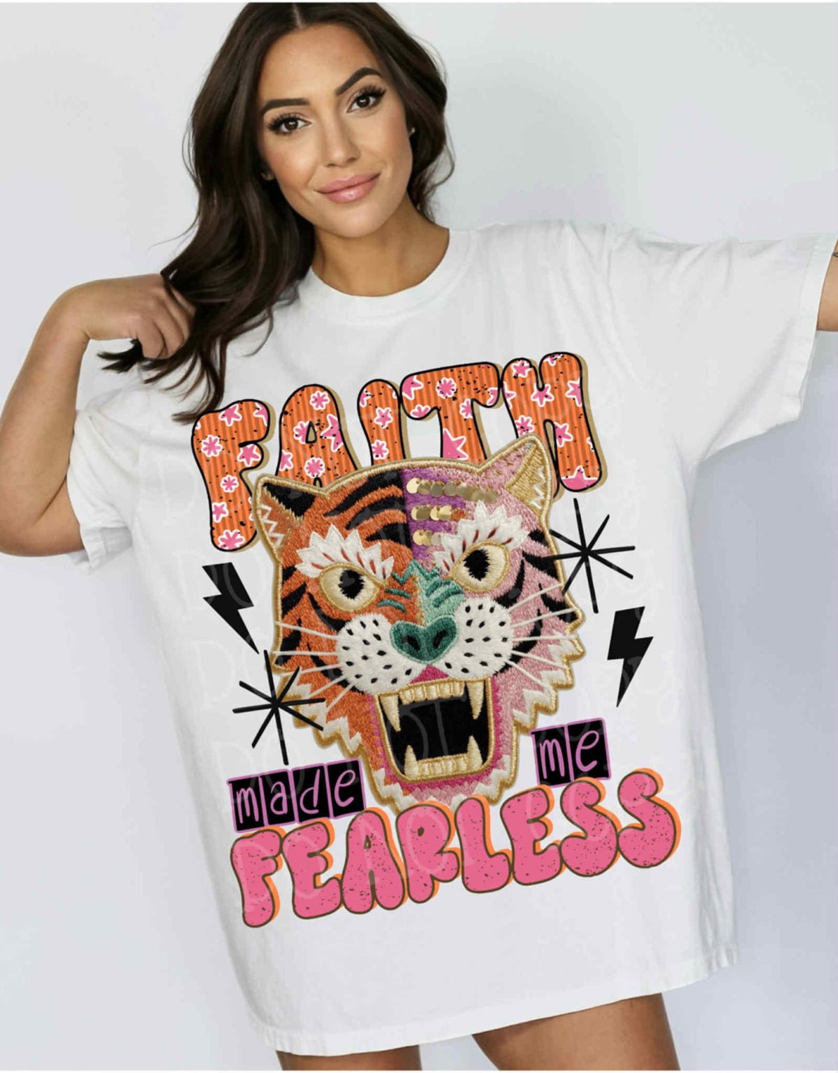 Faith made me Fearless exclusive DTF Transfer