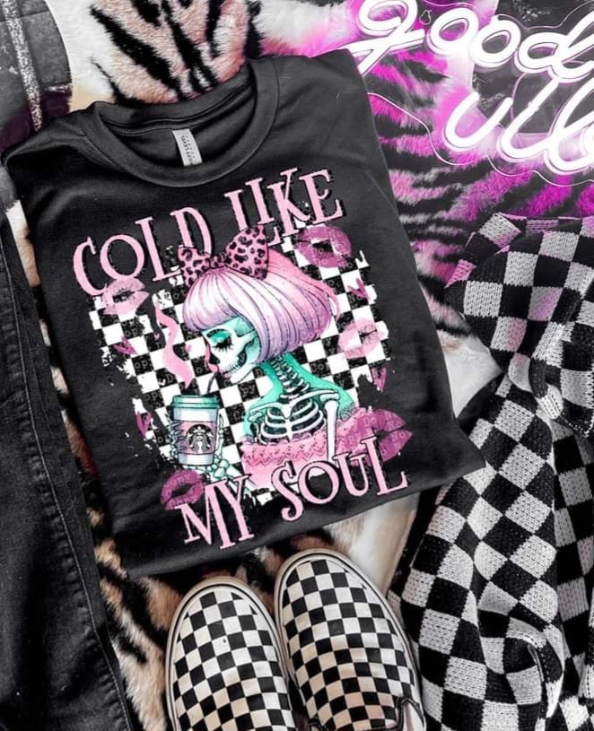 Cold like my soul skellie (CSTAGE) 52695 DTF transfer