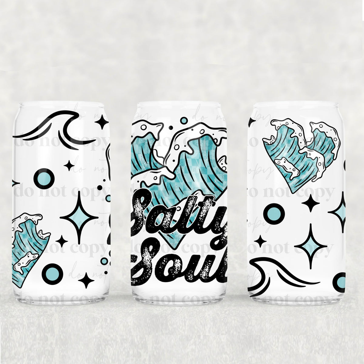 Salty soul (CSC) UV DTF WRAP