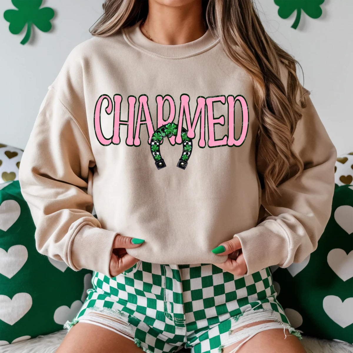 Charmed horse shoe (VIRGO) 90633 DTF transfer