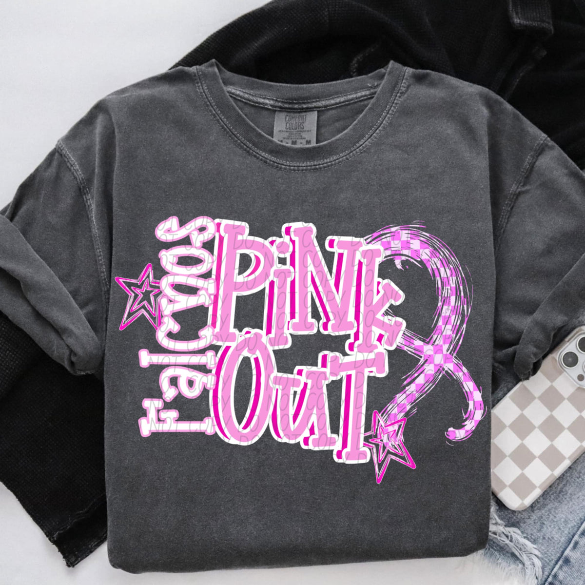 Falcons Pink Out (city) DTF Transfer