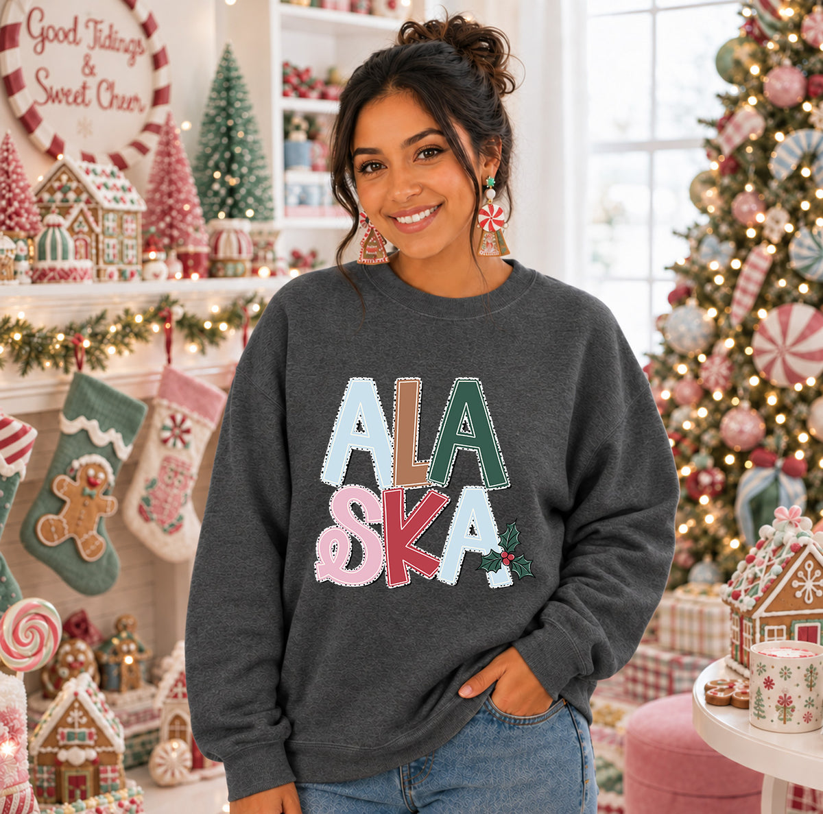 Holly jolly Alaska (S&G) DTF Transfer