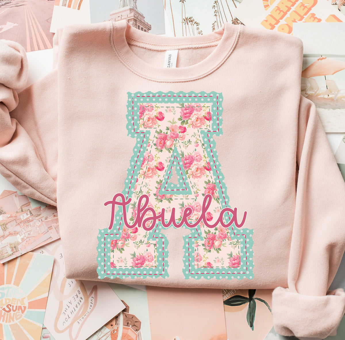 Abuela Sweet Vintage Name (S&G) DTF Transfer