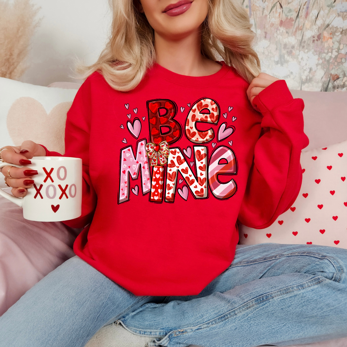 Be Mine (RD) 72920 DTF Transfer