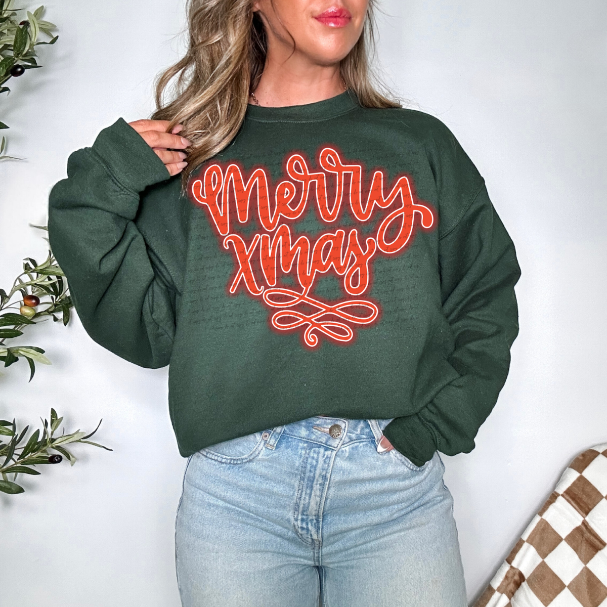Merry Christmas 68549 DTF Transfer