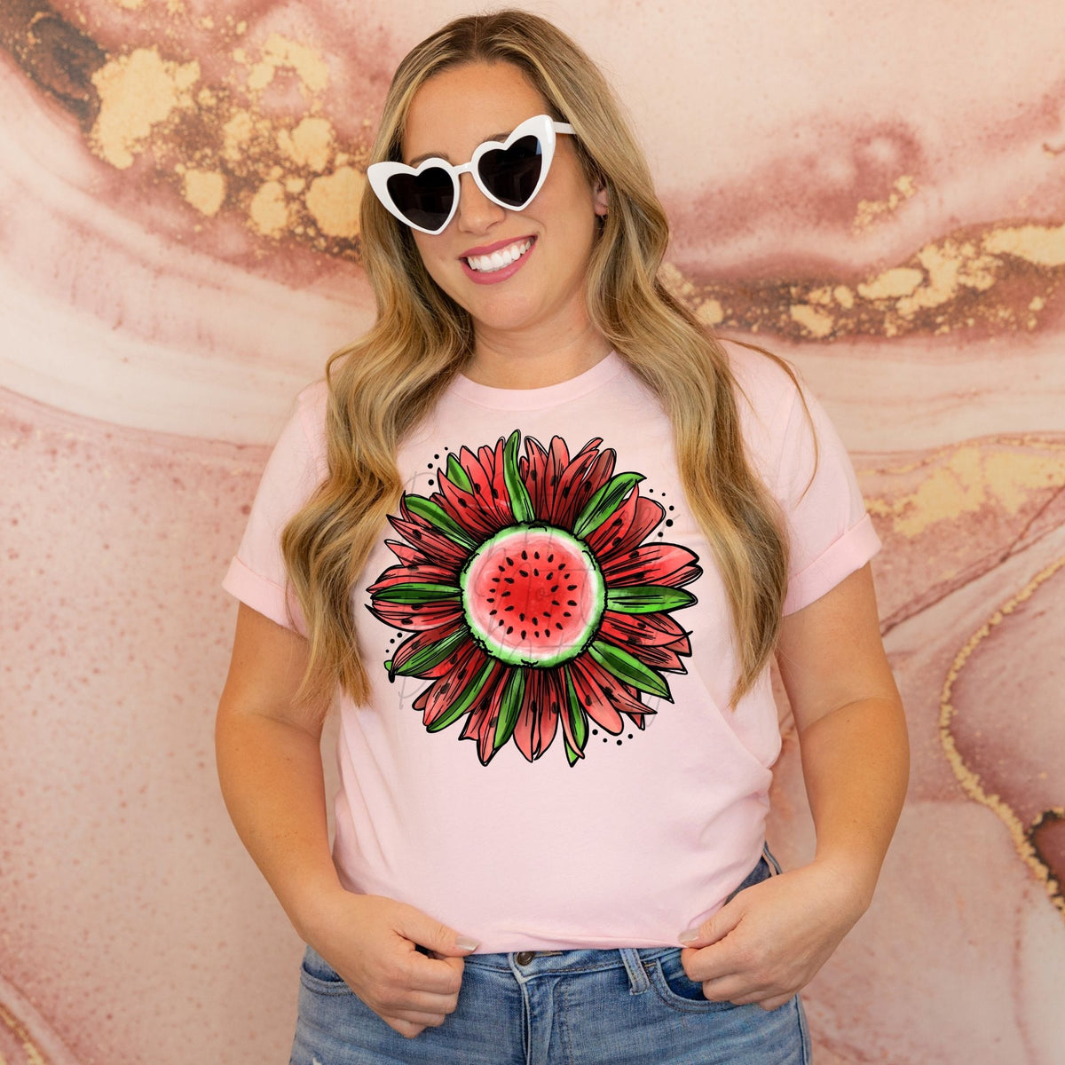 Sunflower Watermelon-38010-DTF transfer