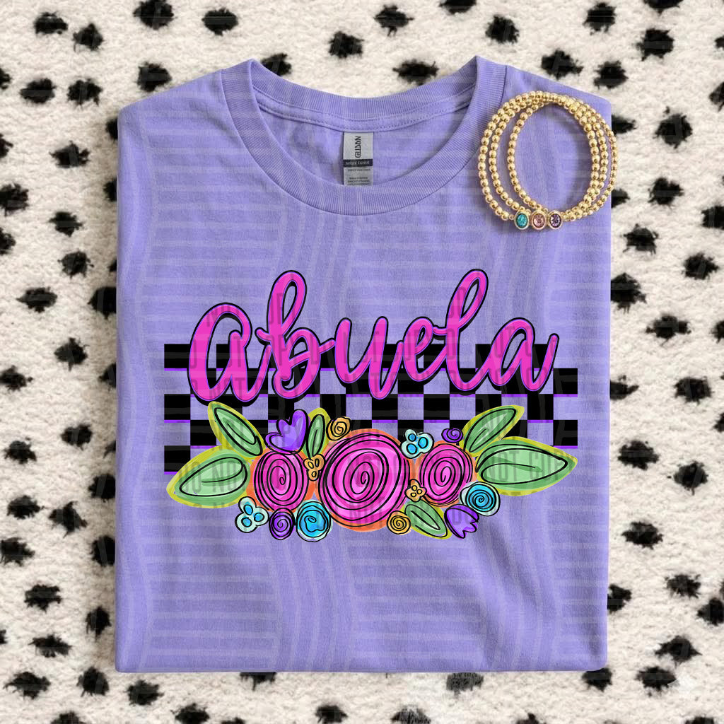 purple abuela (Caplinger) DTF Transfer