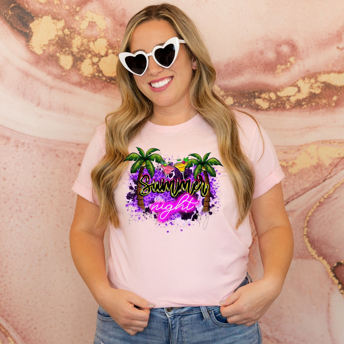 Summer Night-38029-DTF transfer