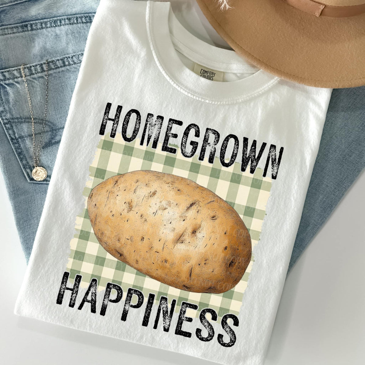 Homegrown happiness potato (TTD) 94357 DTF transfer