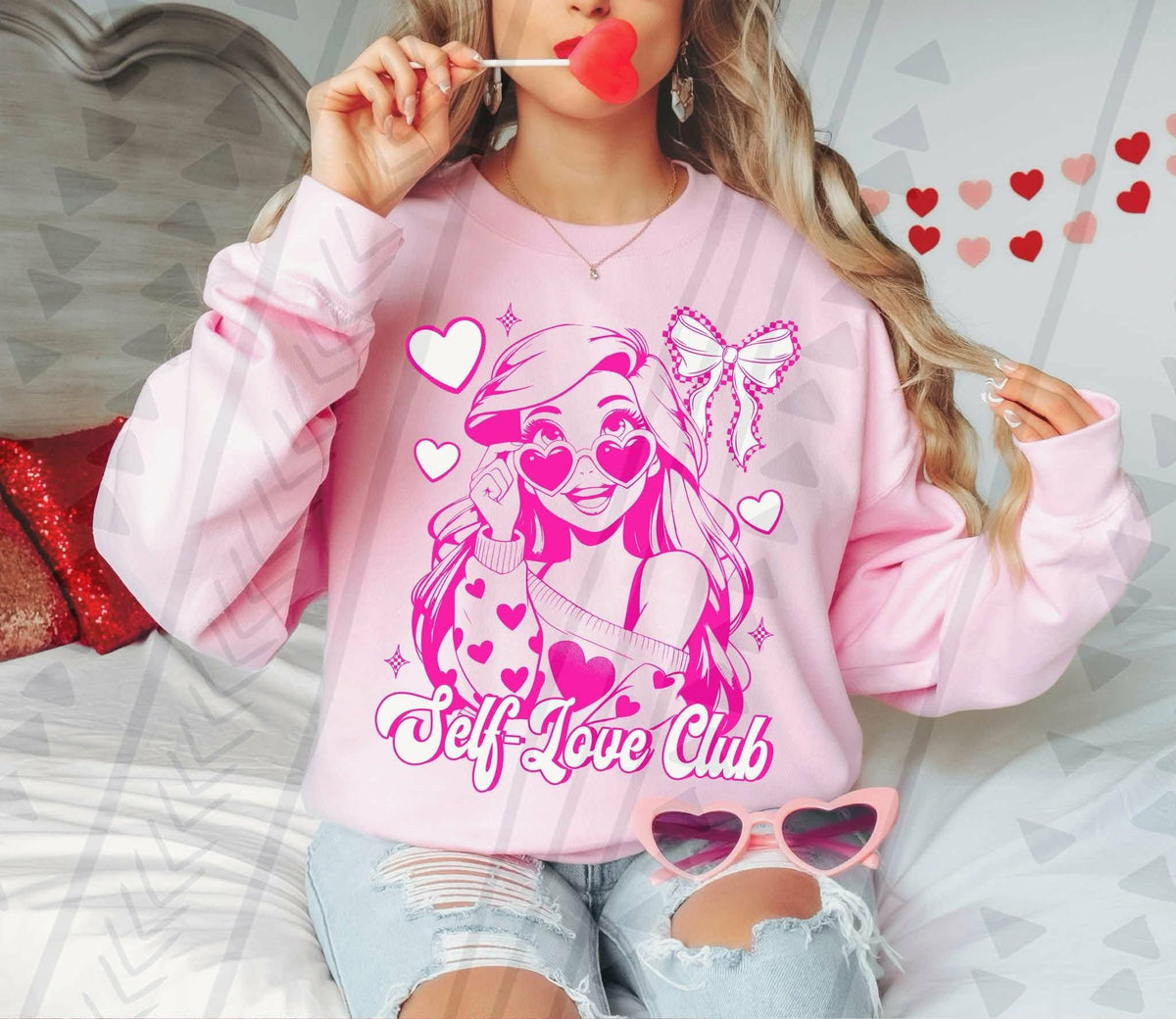 Self love club A (Tgg) DTF Transfer