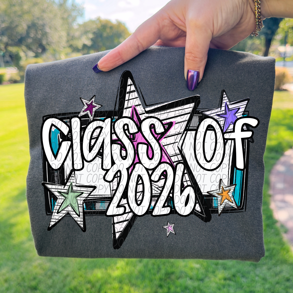 class of 2026 3 (city) DTF Transfer
