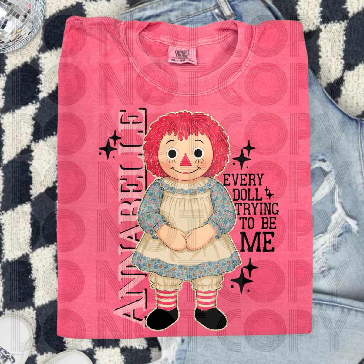 Every Doll Trying to be me (renewed) DTF transfer